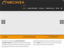 Tablet Screenshot of mecavea.com
